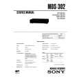 SONY MDS302 Service Manual cover photo