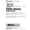 PIONEER PROR04U Service Manual cover photo