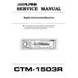 ALPINE CTM1503R Service Manual cover photo