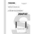 TOSHIBA 20AF43 Service Manual cover photo