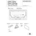 KENWOOD DPX3070 Service Manual cover photo