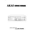 AKAI GXF66RC Service Manual cover photo