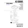 SONY ACSQ950D Service Manual cover photo