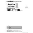 PIONEER CD-R310/XZ/E5 Service Manual cover photo