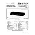 FISHER FM226/T Service Manual cover photo