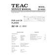 TEAC DV-4000 Service Manual cover photo