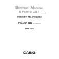 CASIO TV3100 Service Manual cover photo