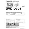 PIONEER DVD-D304/ZUCYV/WL Service Manual cover photo