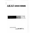 AKAI ATM77/L Service Manual cover photo