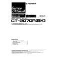 PIONEER CT-2070R Service Manual cover photo