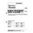 PIONEER KEHP3300 X1P/EW Service Manual cover photo