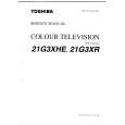 TOSHIBA 21G3XHE,XR Service Manual cover photo