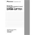 PIONEER DRM-UF701/ZUCKFP Owner's Manual cover photo