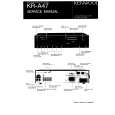 KENWOOD KRA47 Service Manual cover photo