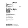 PIONEER SP33LRC XE Service Manual cover photo