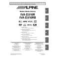 ALPINE IVA-D310R Owner's Manual cover photo