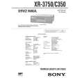 SONY XRC350 Service Manual cover photo