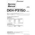 PIONEER DEH-P3150-2 Service Manual cover photo