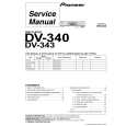 PIONEER DV-340 Service Manual cover photo