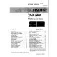 FISHER TADG60 Service Manual cover photo