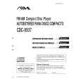 AIWA CDC-X937 Owner's Manual cover photo