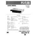 SONY PSFL99 Service Manual cover photo