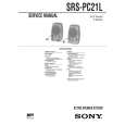 SONY SRSPC21L Service Manual cover photo