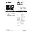 AIWA DXZ87 Service Manual cover photo