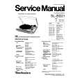 TECHNICS SL-BD21 Service Manual cover photo