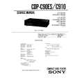 SONY CDP-C910 Owner's Manual cover photo
