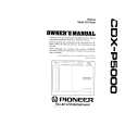 PIONEER CDXP5000 Owner's Manual cover photo