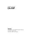 SONY CA55P Service Manual cover photo