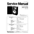 TECHNICS SB-G700 Service Manual cover photo