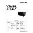 TOSHIBA SJ3447 Service Manual cover photo