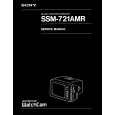 SONY SSM-721AMR Service Manual cover photo