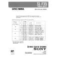 SONY RMT231 Parts Catalog cover photo
