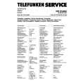 TELEFUNKEN HP1800 Service Manual cover photo