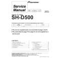 PIONEER SHD500 Service Manual cover photo