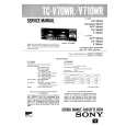 SONY TCV70WR Service Manual cover photo