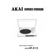 AKAI APX1/C Service Manual cover photo