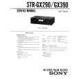 SONY STR-GX290 Service Manual cover photo