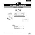 JVC KSFX315 Service Manual cover photo