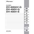 PIONEER DV-400V-G/TAXZT5 Owner's Manual cover photo