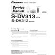 PIONEER S-DV313/XJC/E Service Manual cover photo