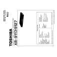 TOSHIBA XR-9117 Service Manual cover photo