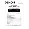 DENON DRW840 Service Manual cover photo