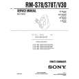 SONY RM-S78 Service Manual cover photo