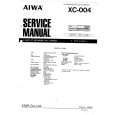 AIWA XC004 Service Manual cover photo