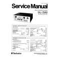 TECHNICS SU7600 Service Manual cover photo