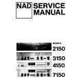 NAD 2150 Service Manual cover photo